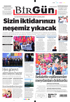 BİRGÜN 4 Temmuz 2026 gazete manşeti