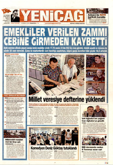 YENİÇAĞ 4 Temmuz 2026 gazete manşeti
