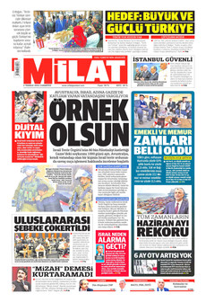MİLAT 4 Temmuz 2026 gazete manşeti