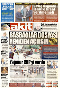 YENİ AKİT 5 Temmuz 2026 gazete manşeti