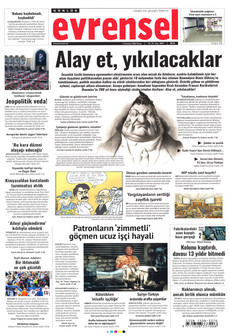 EVRENSEL 5 Temmuz 2026 gazete manşeti