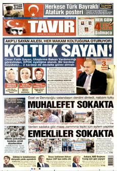 TAVIR GAZETESİ 5 Temmuz 2026 gazete manşeti
