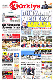 TÜRKİYE GAZETESİ 6 Temmuz 2026 gazete manşeti