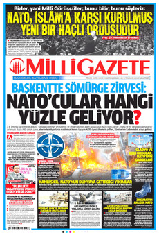 MİLLİ GAZETE 6 Temmuz 2026 gazete manşeti