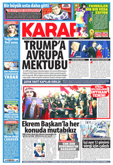 KARAR 7 Temmuz 2026 gazete manşeti