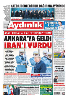 AYDINLIK GAZETESİ 9 Temmuz 2026 gazete manşeti