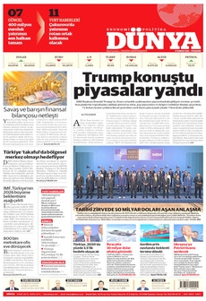 DÜNYA 9 Temmuz 2026 gazete manşeti