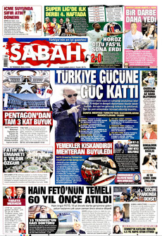 SABAH 10 Temmuz 2026 gazete manşeti