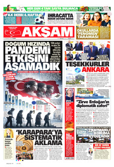 AKŞAM 10 Temmuz 2026 gazete manşeti