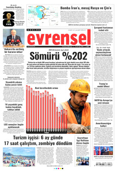 EVRENSEL 10 Temmuz 2026 gazete manşeti