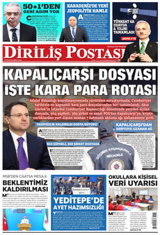 DİRİLİŞ POSTASI 10 Temmuz 2026 gazete manşeti