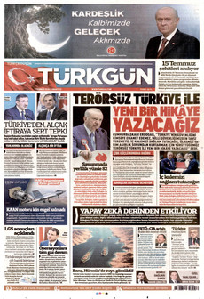 TÜRKGÜN 11 Temmuz 2026 gazete manşeti