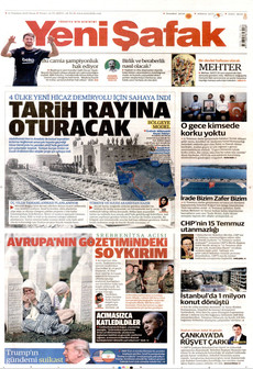 YENİ ŞAFAK 12 Temmuz 2026 gazete manşeti