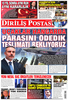 DİRİLİŞ POSTASI 12 Temmuz 2026 gazete manşeti