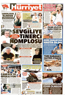 HÜRRİYET 12 Temmuz 2026 gazete manşeti