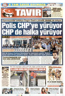 TAVIR GAZETESİ 12 Temmuz 2026 gazete manşeti