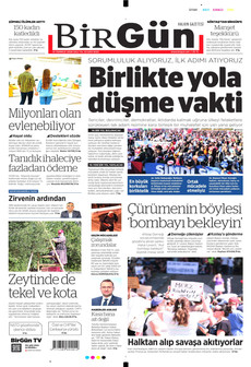 BİRGÜN 14 Temmuz 2026 gazete manşeti
