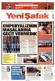 YENİ ŞAFAK 16 Temmuz 2026 gazete manşeti