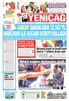 YENİÇAĞ 17 Temmuz 2026 gazete manşeti