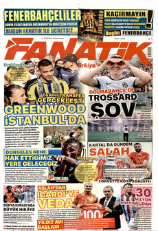 FANATİK 17 Temmuz 2026 gazete manşeti