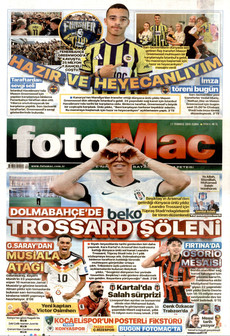 FOTOMAÇ 17 Temmuz 2026 gazete manşeti