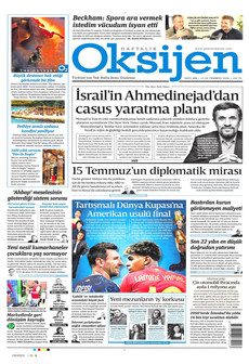 OKSİJEN 17 Temmuz 2026 gazete manşeti