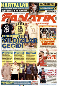 FANATİK 18 Temmuz 2026 gazete manşeti