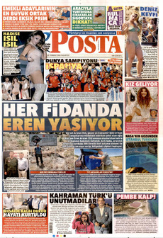 POSTA 20 Temmuz 2026 gazete manşeti