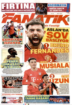 FANATİK 20 Temmuz 2026 gazete manşeti