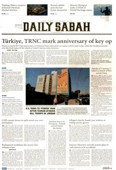 DAİLY SABAH 20 Temmuz 2026 gazete manşeti
