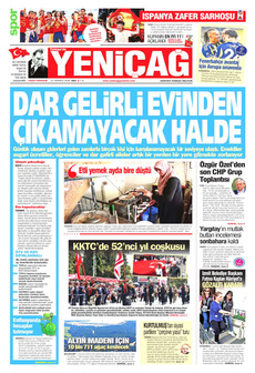 YENİÇAĞ 21 Temmuz 2026 gazete manşeti