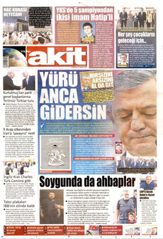 YENİ AKİT 22 Temmuz 2026 gazete manşeti