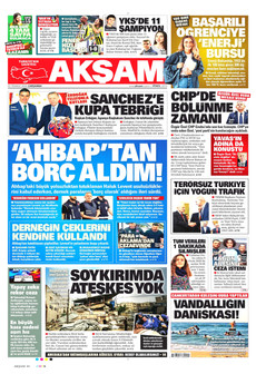AKŞAM 22 Temmuz 2026 gazete manşeti