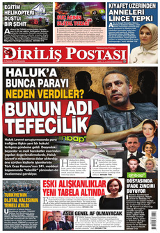 DİRİLİŞ POSTASI 23 Temmuz 2026 gazete manşeti