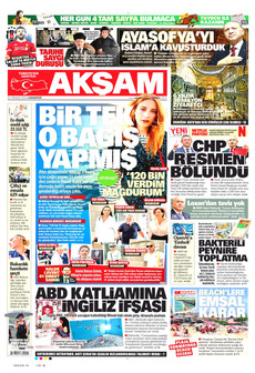 AKŞAM 25 Temmuz 2026 gazete manşeti