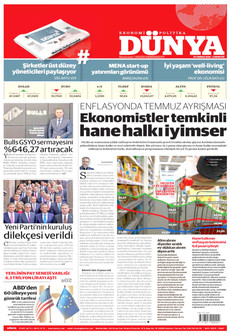 DÜNYA 25 Temmuz 2026 gazete manşeti