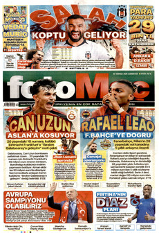 FOTOMAÇ 25 Temmuz 2026 gazete manşeti