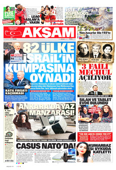 AKŞAM 26 Temmuz 2026 gazete manşeti