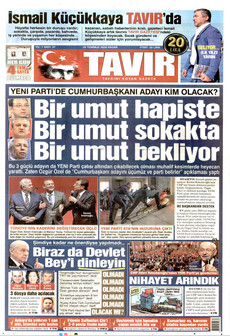 TAVIR GAZETESİ 26 Temmuz 2026 gazete manşeti