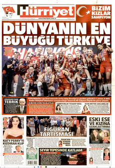 HÜRRİYET 27 Temmuz 2026 gazete manşeti