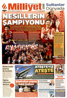 MİLLİYET 27 Temmuz 2026 gazete manşeti