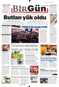 BİRGÜN 27 Temmuz 2026 gazete manşeti