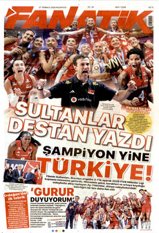 FANATİK 27 Temmuz 2026 gazete manşeti