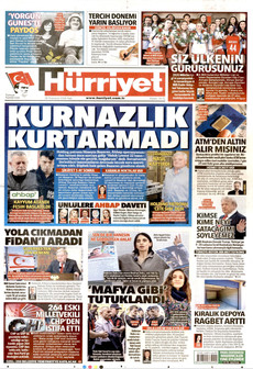 HÜRRİYET 28 Temmuz 2026 gazete manşeti