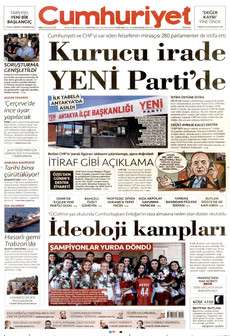 CUMHURİYET 28 Temmuz 2026 gazete manşeti