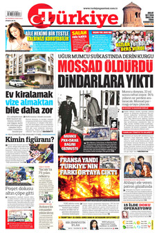TÜRKİYE GAZETESİ 28 Temmuz 2026 gazete manşeti