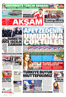AKŞAM 28 Temmuz 2026 gazete manşeti
