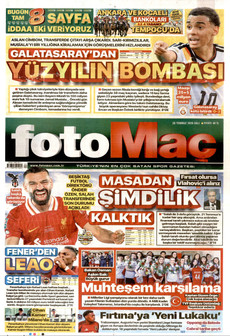 FOTOMAÇ 28 Temmuz 2026 gazete manşeti