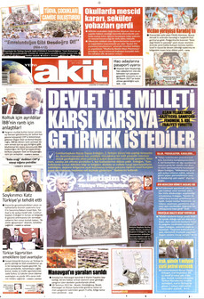 YENİ AKİT 29 Temmuz 2026 gazete manşeti