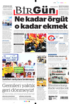 BİRGÜN 29 Temmuz 2026 gazete manşeti